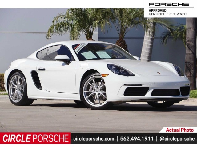 Certified Pre-Owned 2018 Porsche 718 Cayman Base