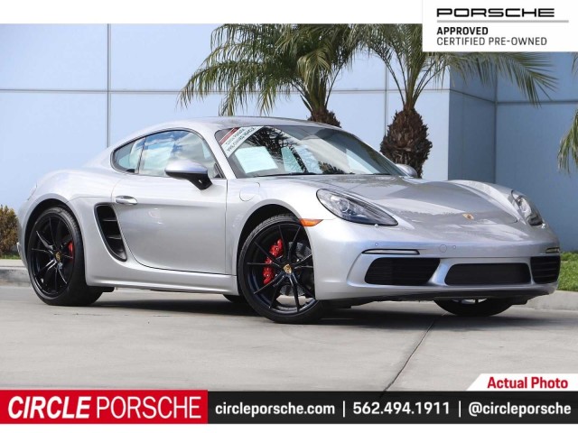 Certified Pre-Owned 2018 Porsche 718 Cayman S