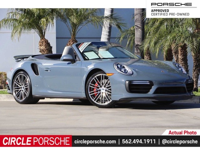 Certified Pre-Owned 2018 Porsche 911 Turbo